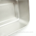 再利用可能な3つのサイズ長方形のAirtight Bento Food Container